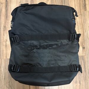 Adidas Men's Black Backpack with Logo